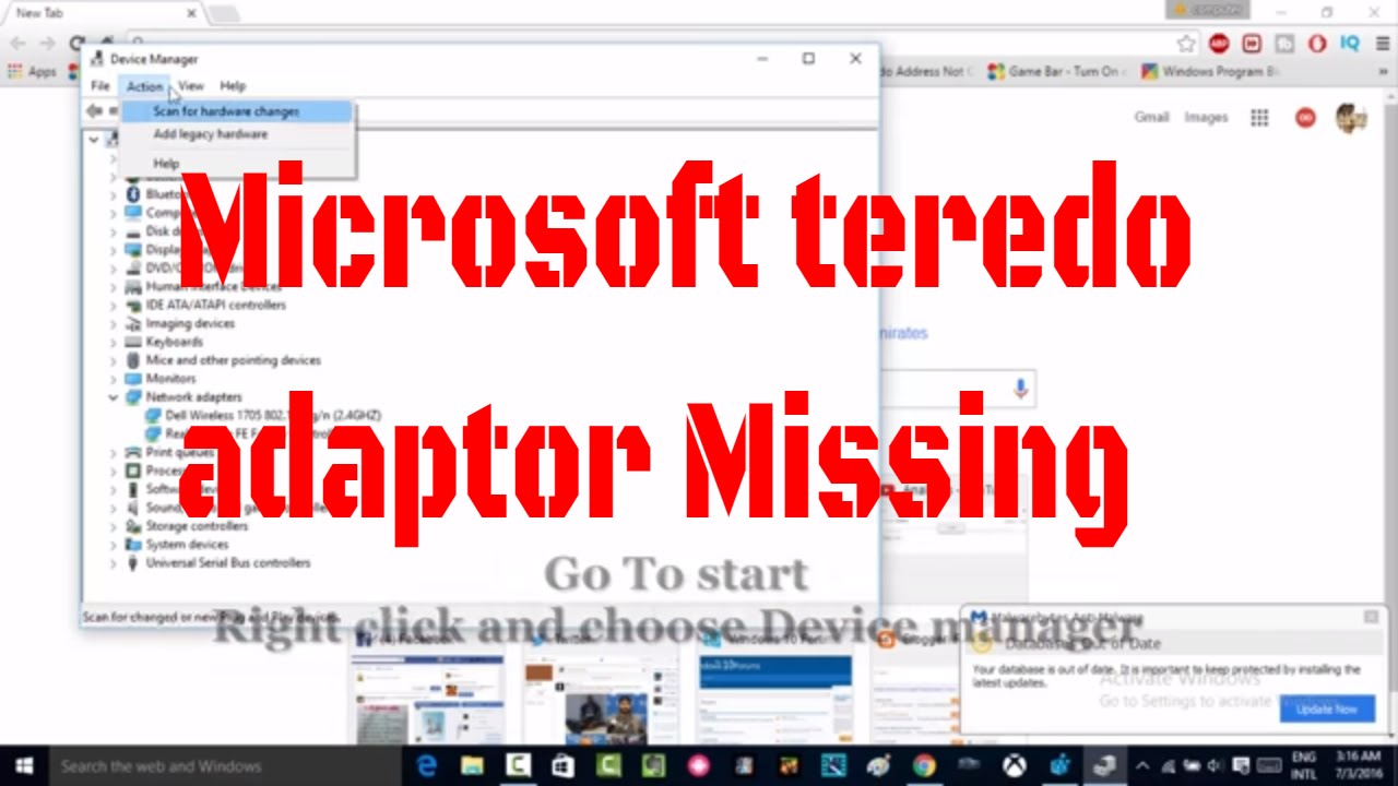 microsoft teredo tunneling adapter driver free download